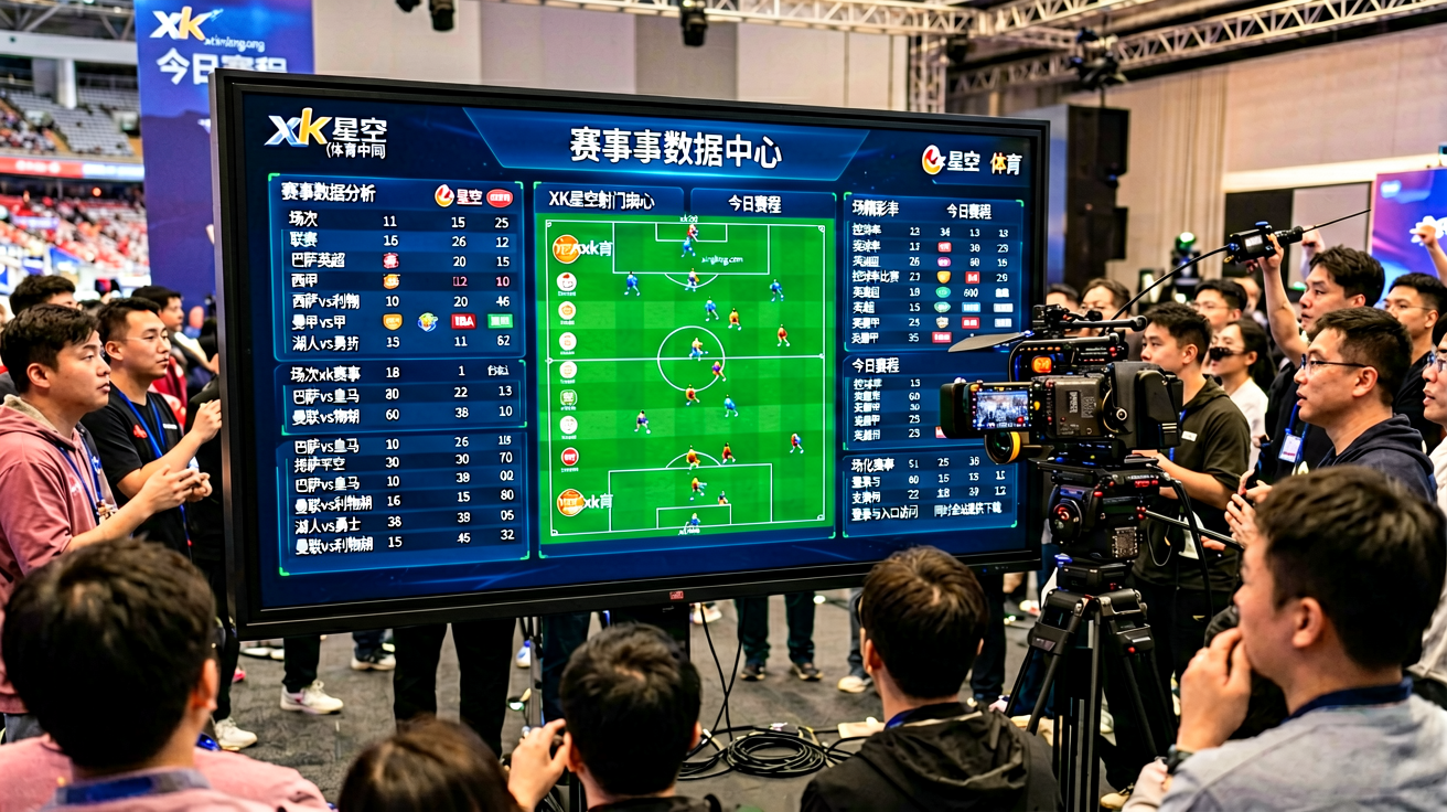 赛事数据分析仪表盘 控球率射门统计 XK星空数据中心